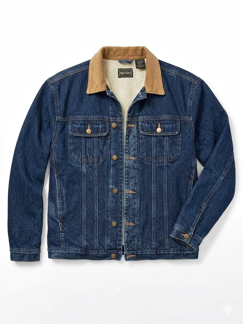 High noon vintage Men's Blue Denim Jacket